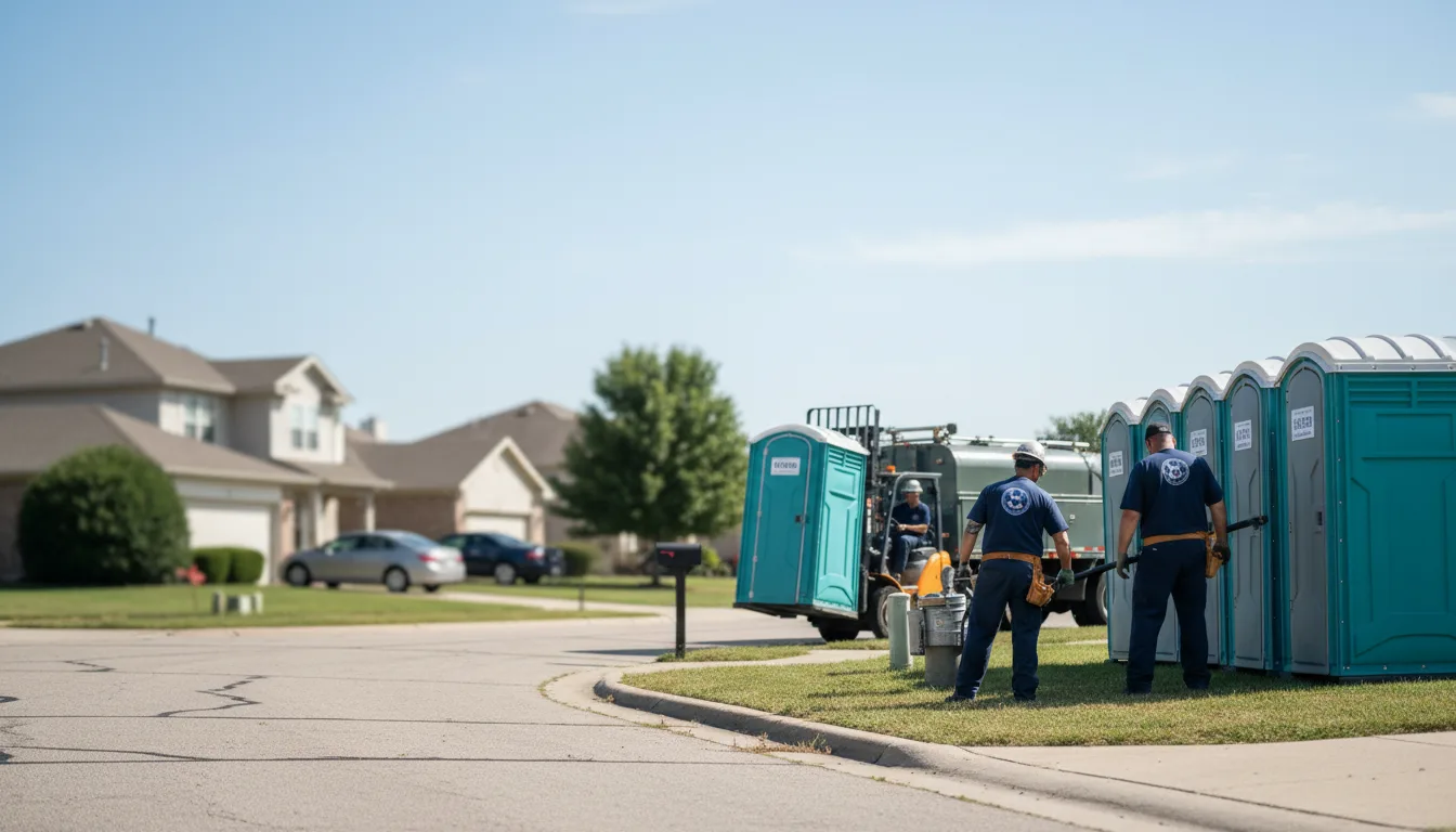 Porta Potty Rental in Evansville, IN near me